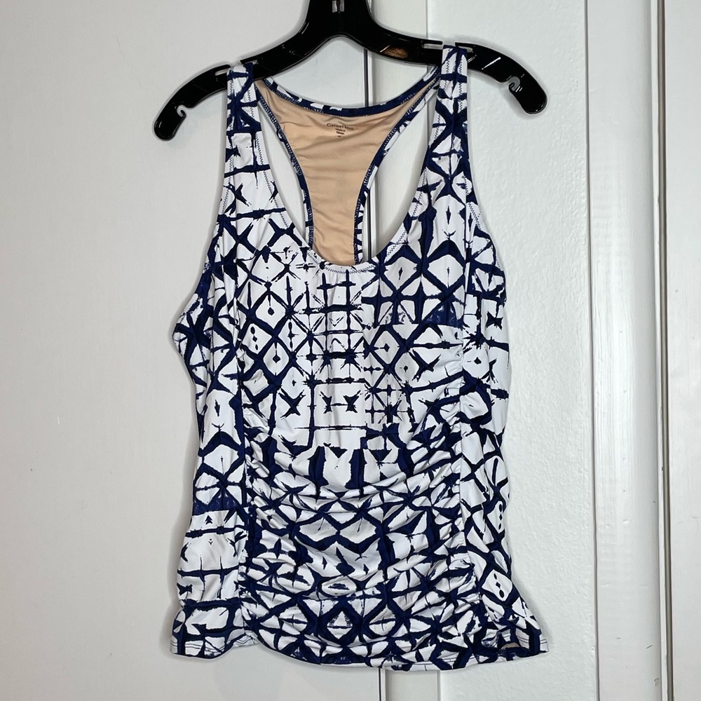 Garnet Hill Tankini top. Size 16. Maybe worn once. Great condition.